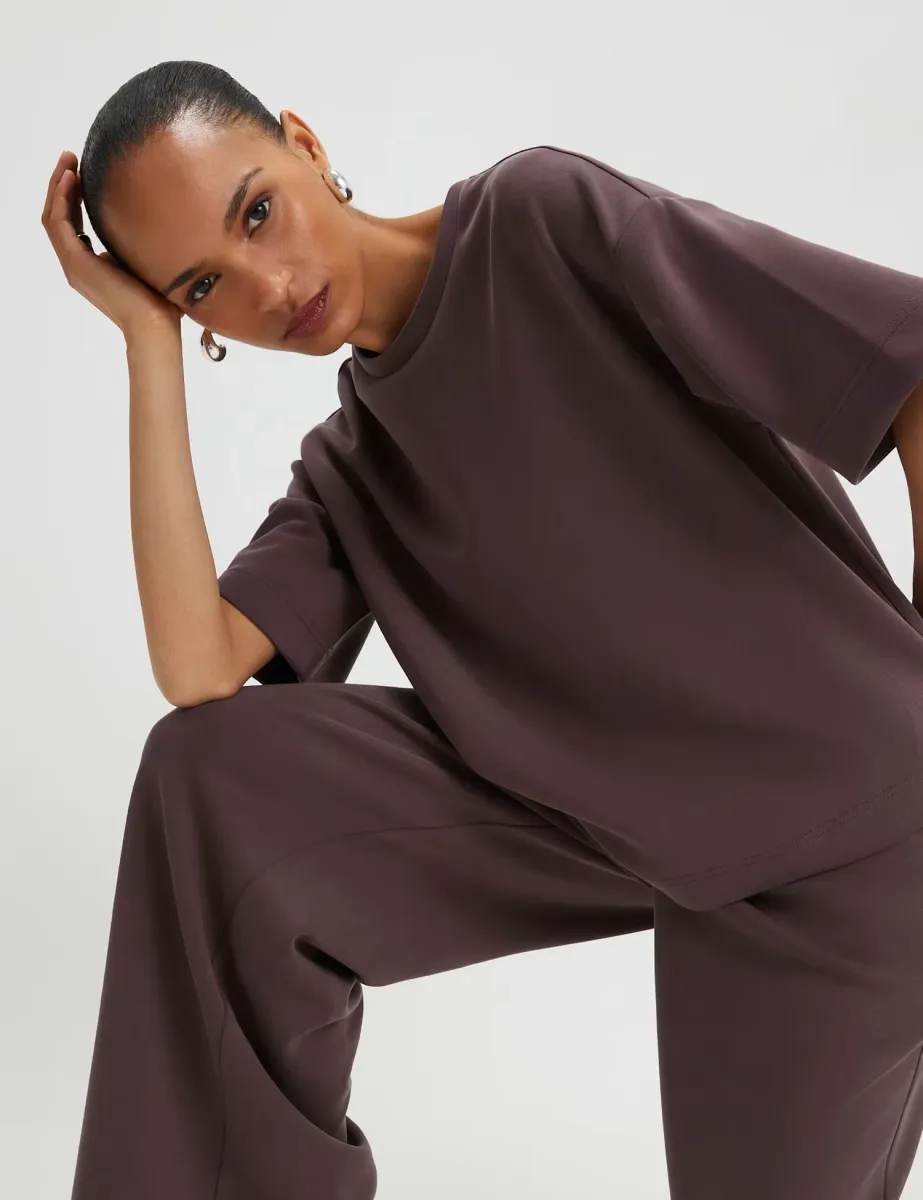 Neoprene Boxy T-Shirt