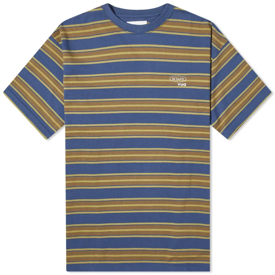 08 Striped Crew Neck T-Shirt