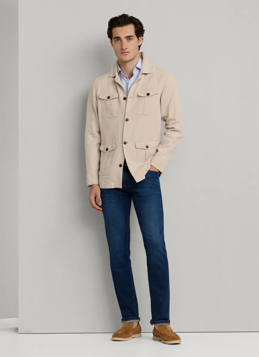 Slim Fit Powerflex Vintage Wash Denim