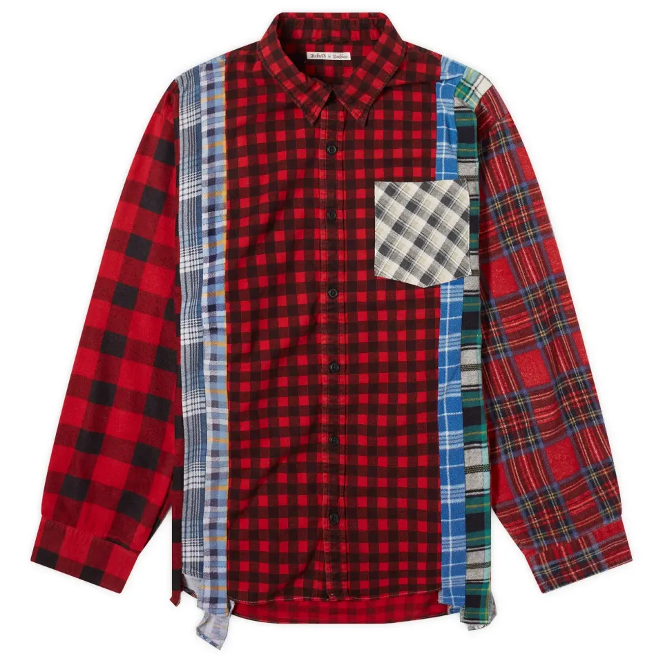 7 Cuts Wide Flannel Shirt