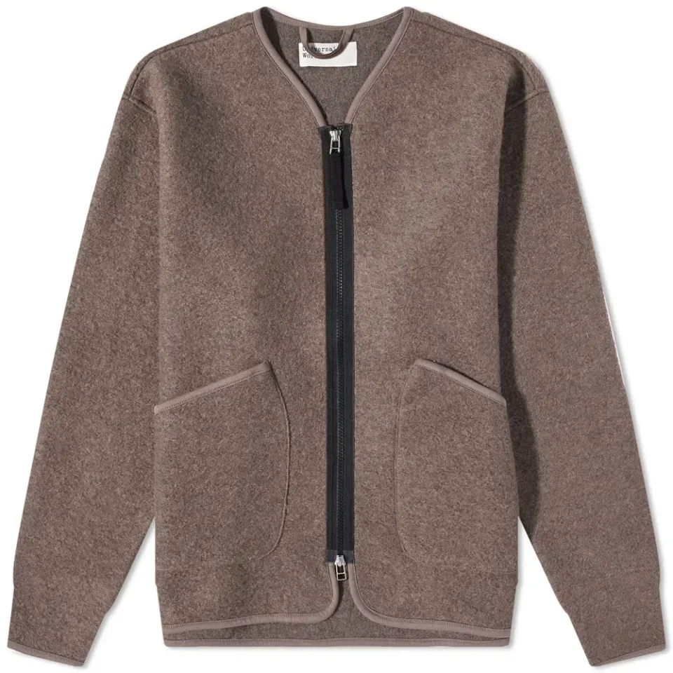 Wool Fleece Zip Liner Jacket