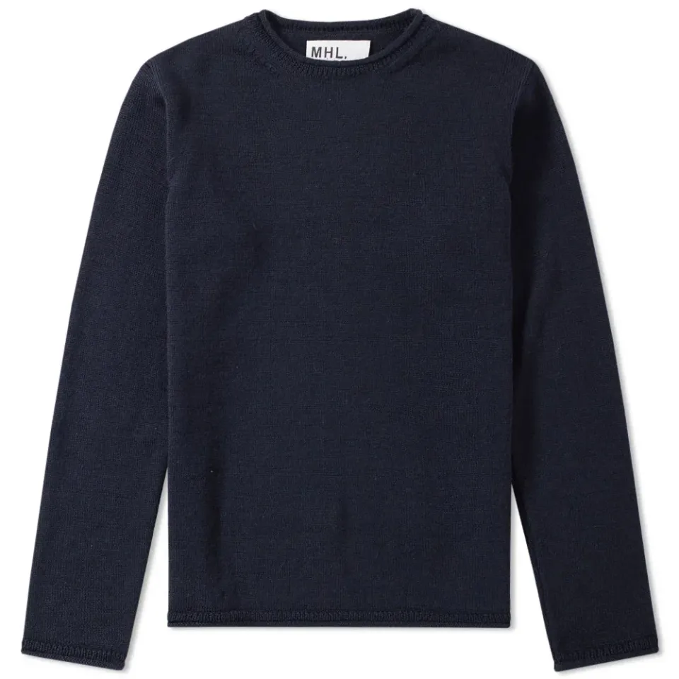 MHL. by Margaret Howell Rolled Edge Crew Knit