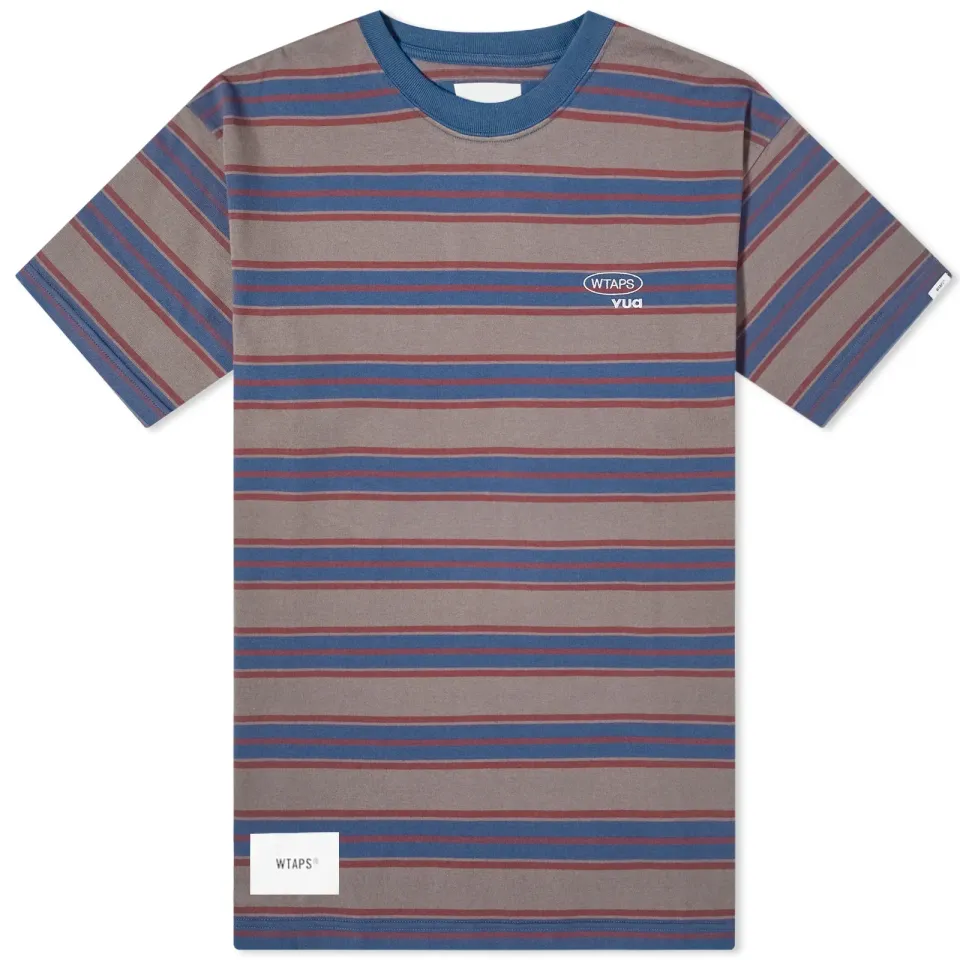 08 Striped Crew Neck T-Shirt