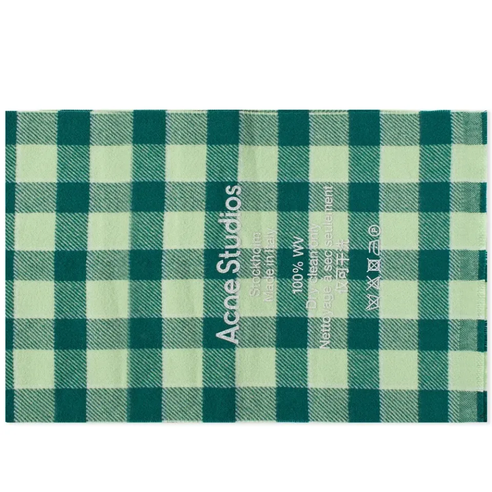 Cassiar Check Narrow New Scarf