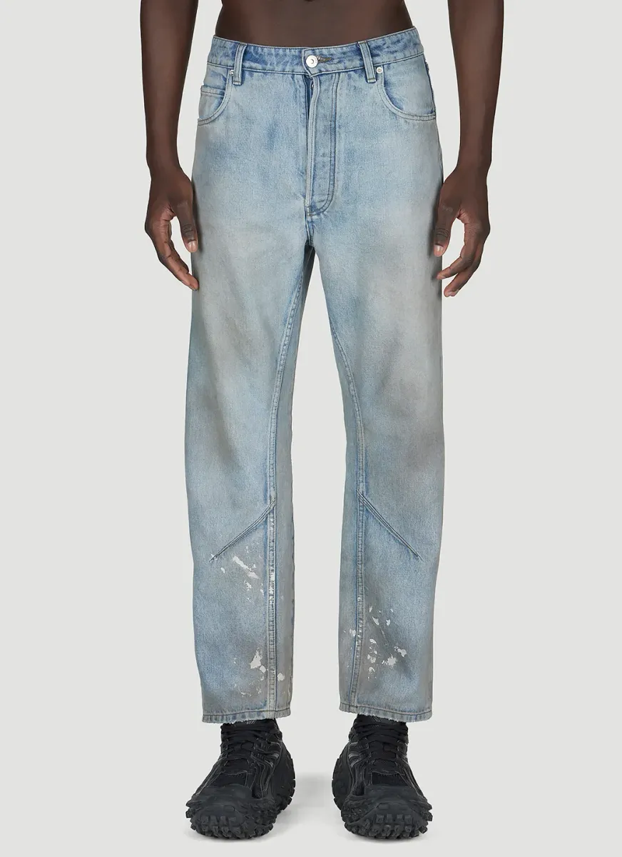 O Leg Denim Jeans