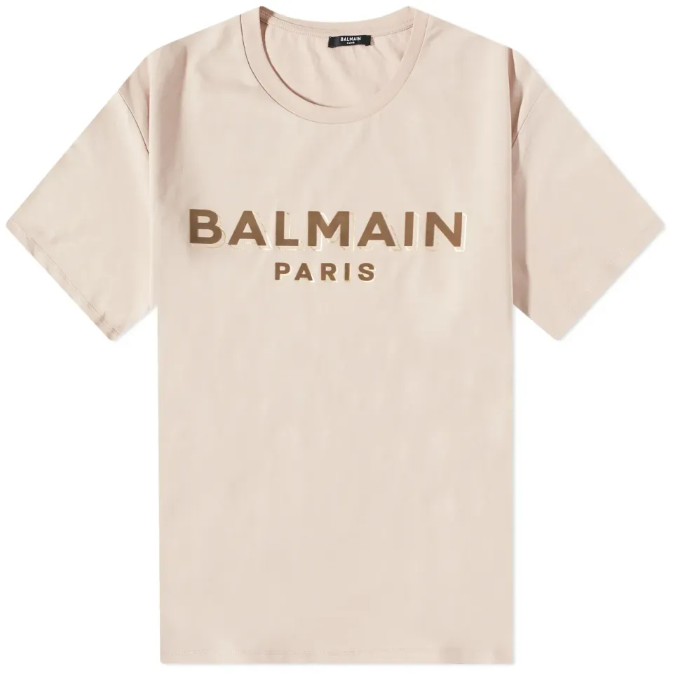 Flock & Foil Paris Logo Tee