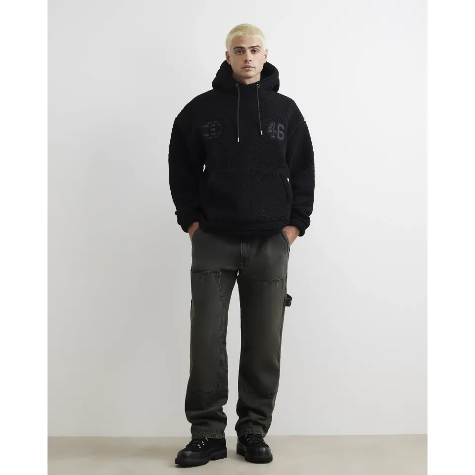Loose Fit Washed Jeans