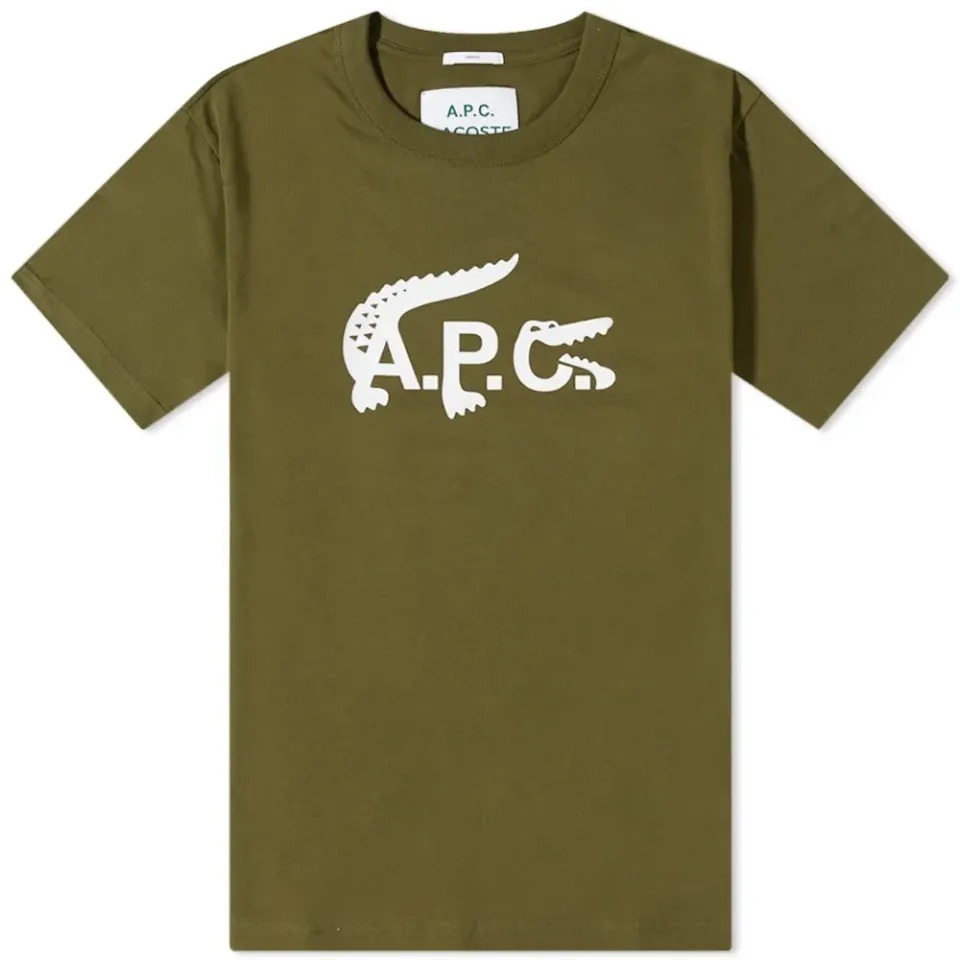 A.P.C. x Lacoste Large Logo Tee