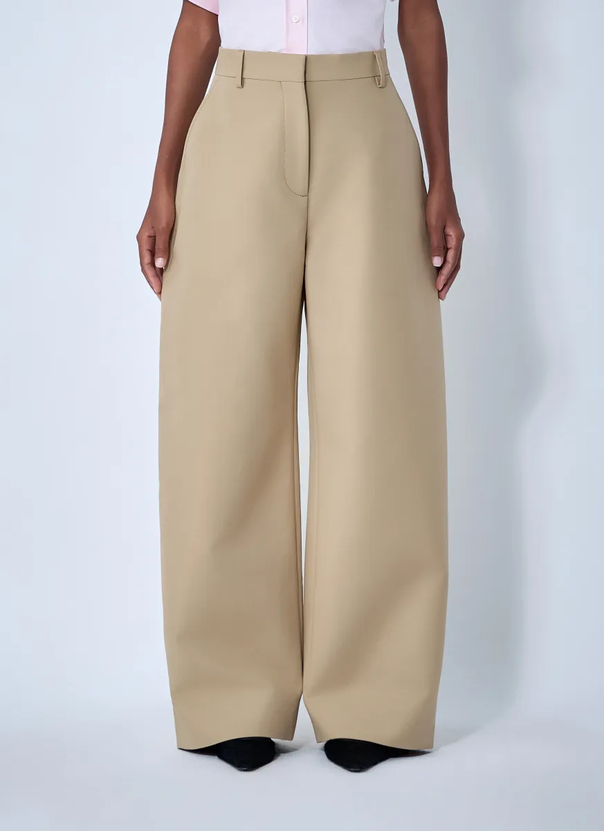 Tailored Satin Pants