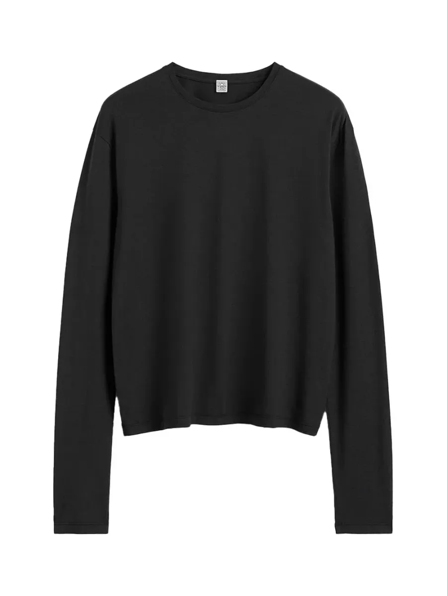 Classic Long-Sleeve Top Black