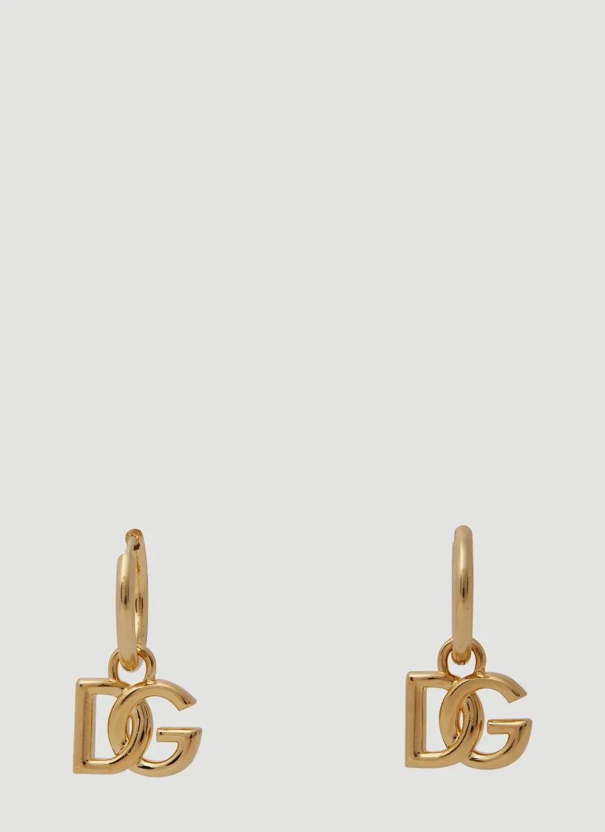 Logo Plaque Earrings
