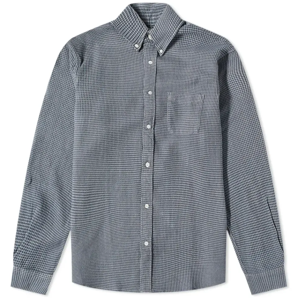 Waffle Premium Button Down Shirt