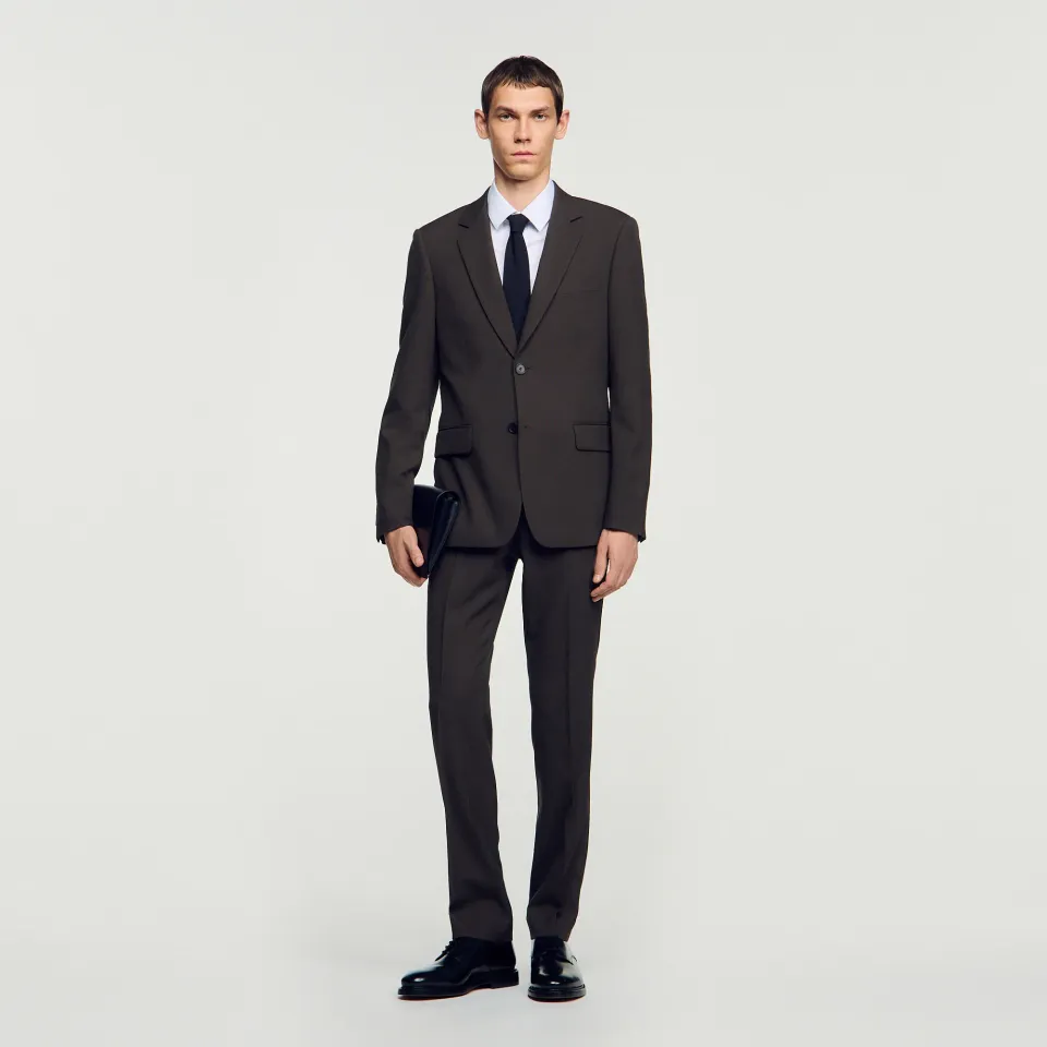 Wool suit jacket