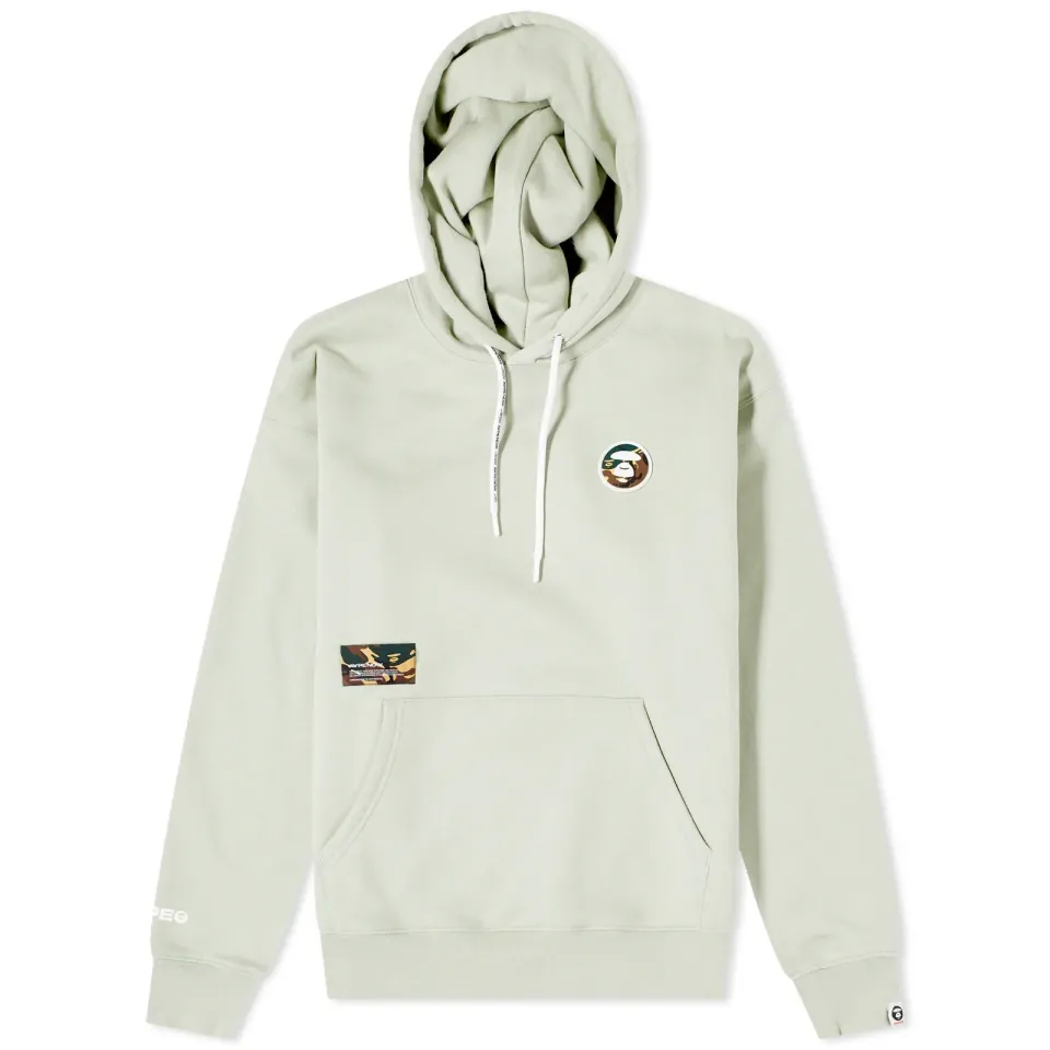 AAPE Logo Hood Popover Hoodie