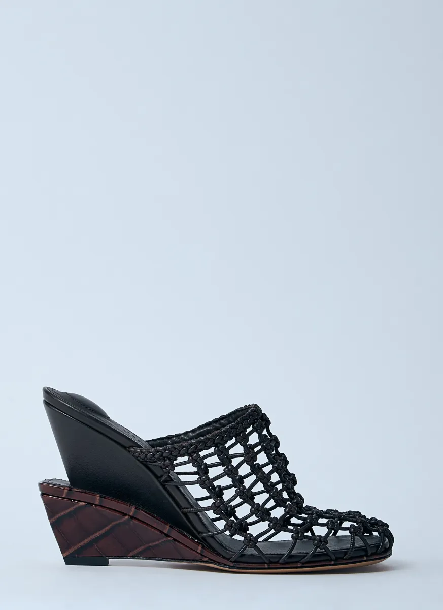 Les Doubles Tressées Wedge Sandals