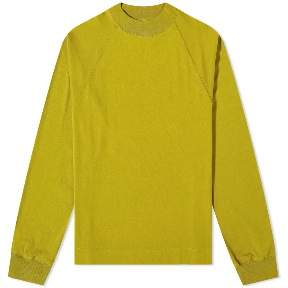 Mock Neck Long Sleeve T-Shirt