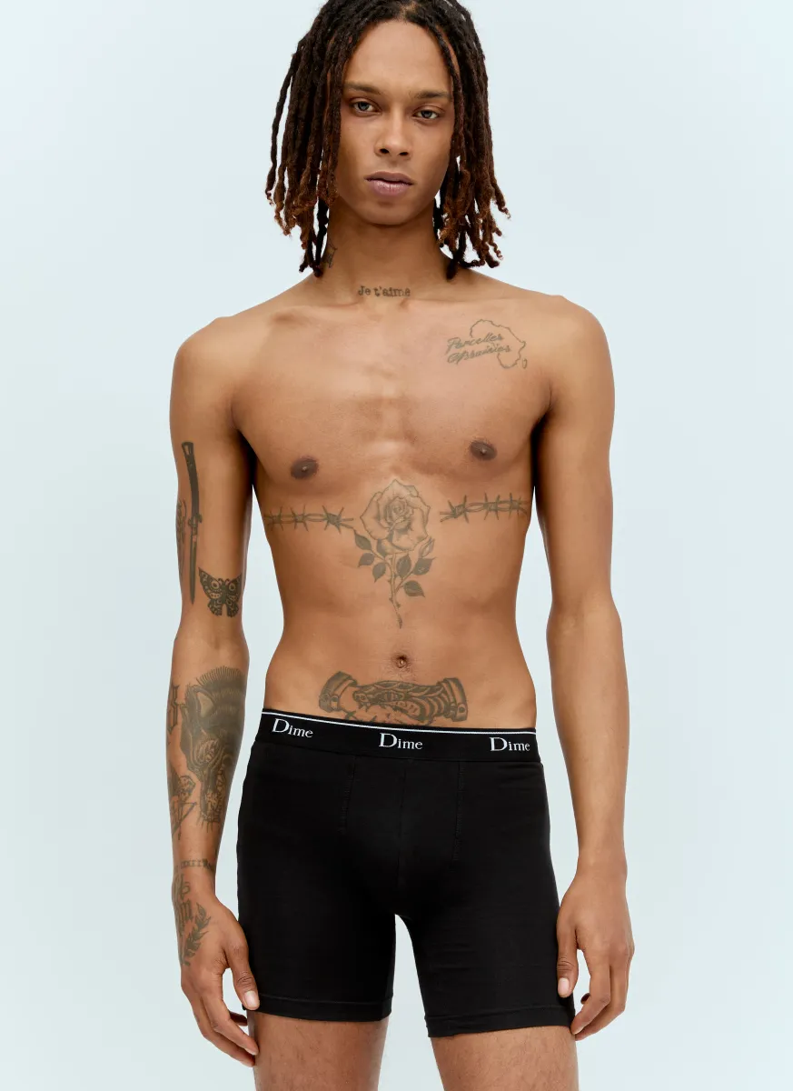 Set Of Two Logo Briefs