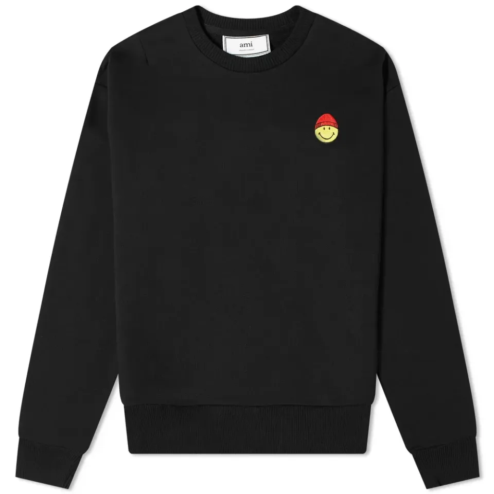 AMI Smiley Crew Sweat