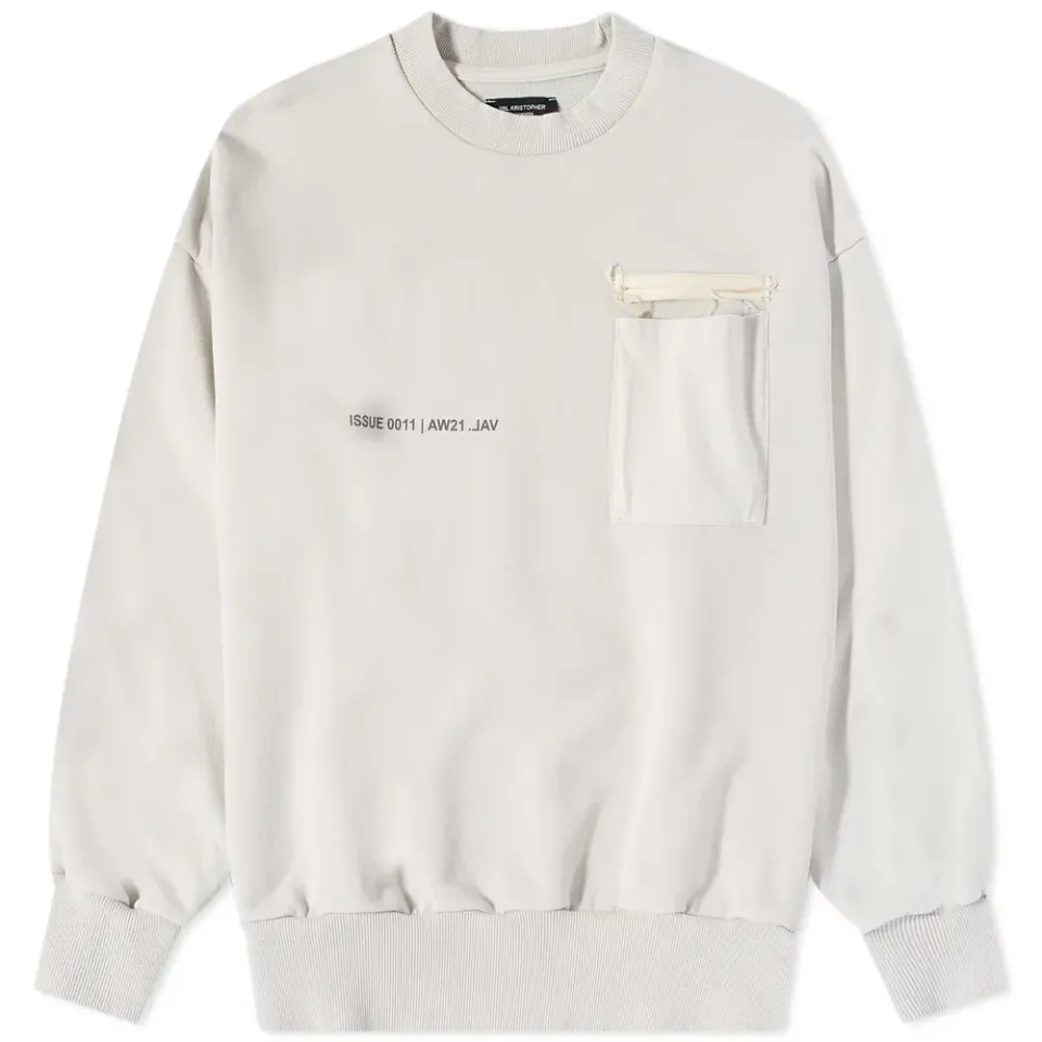 Raw Badge Crew Sweat