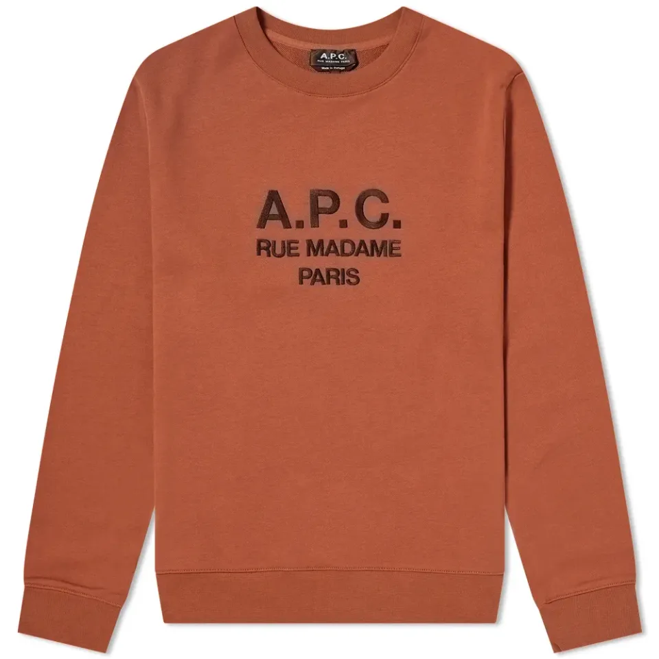 A.P.C. Rufus Embroidered Crew Sweat