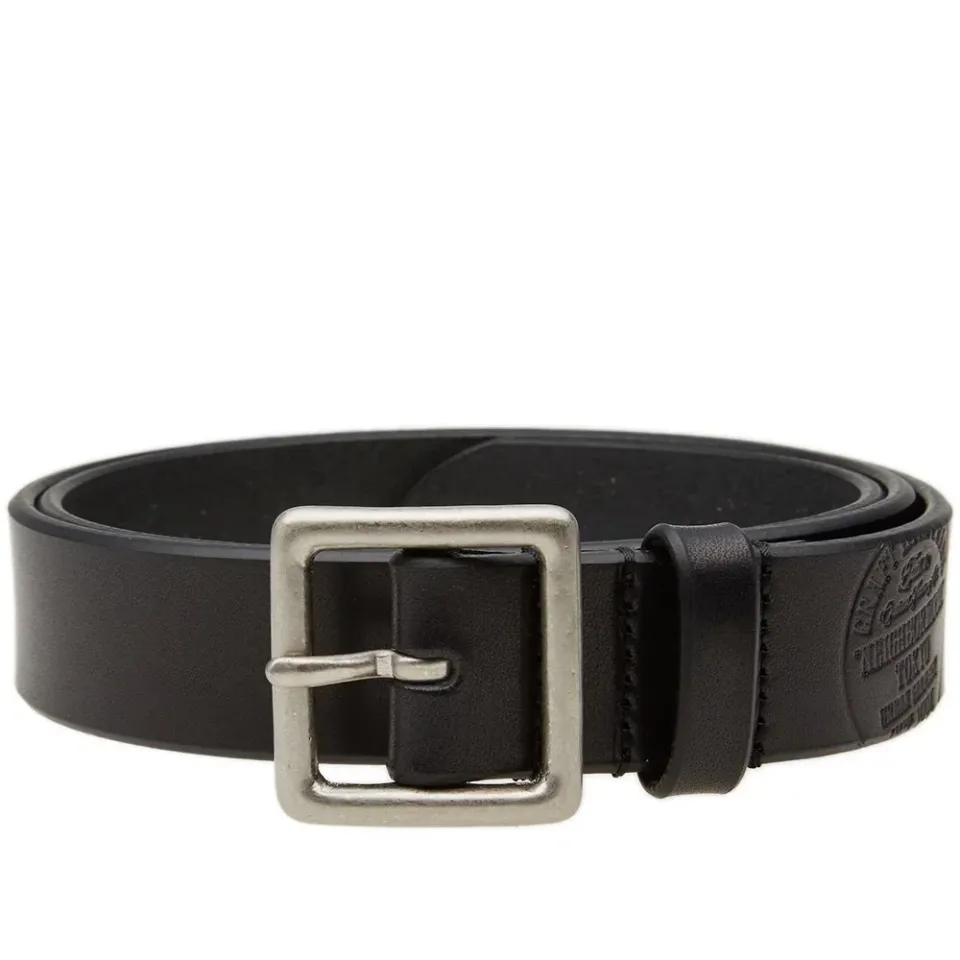Square Buckle Garrison Belt