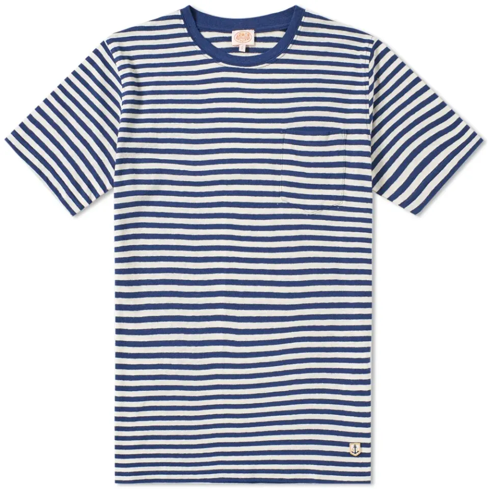 76023 Stripe Pocket Tee