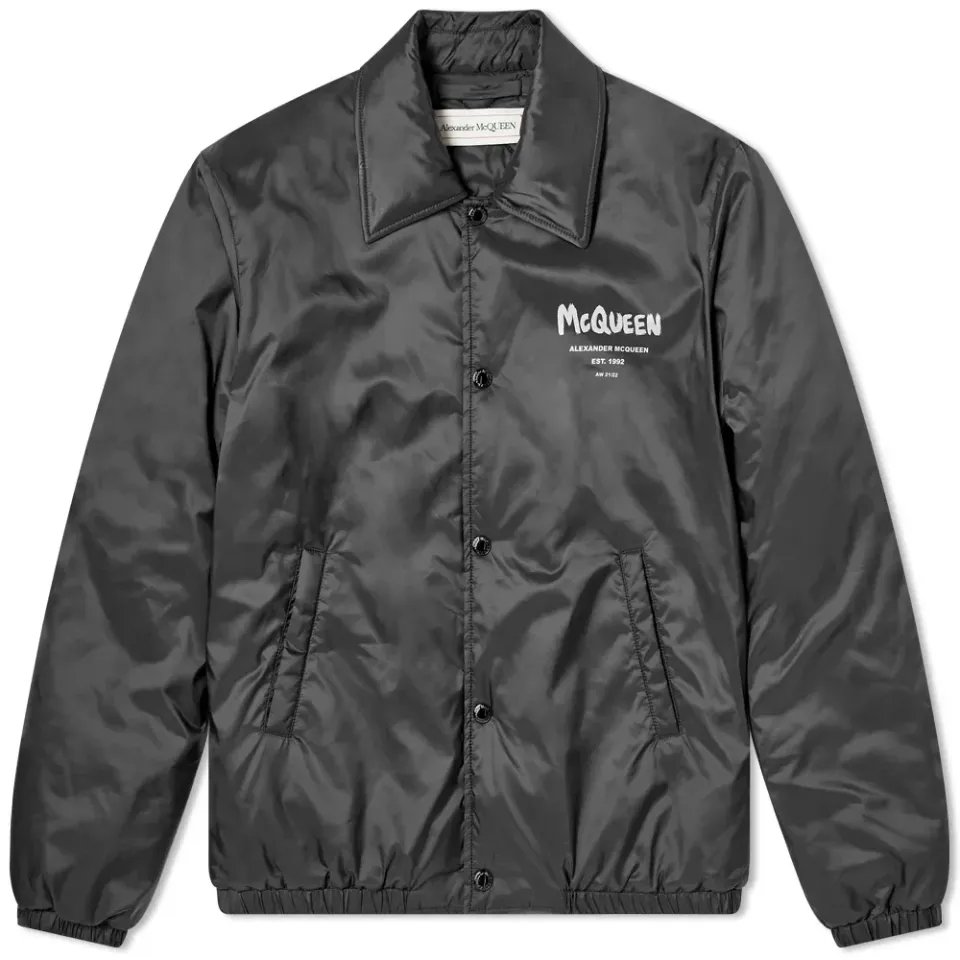 Graffiti Logo Coach Jacket