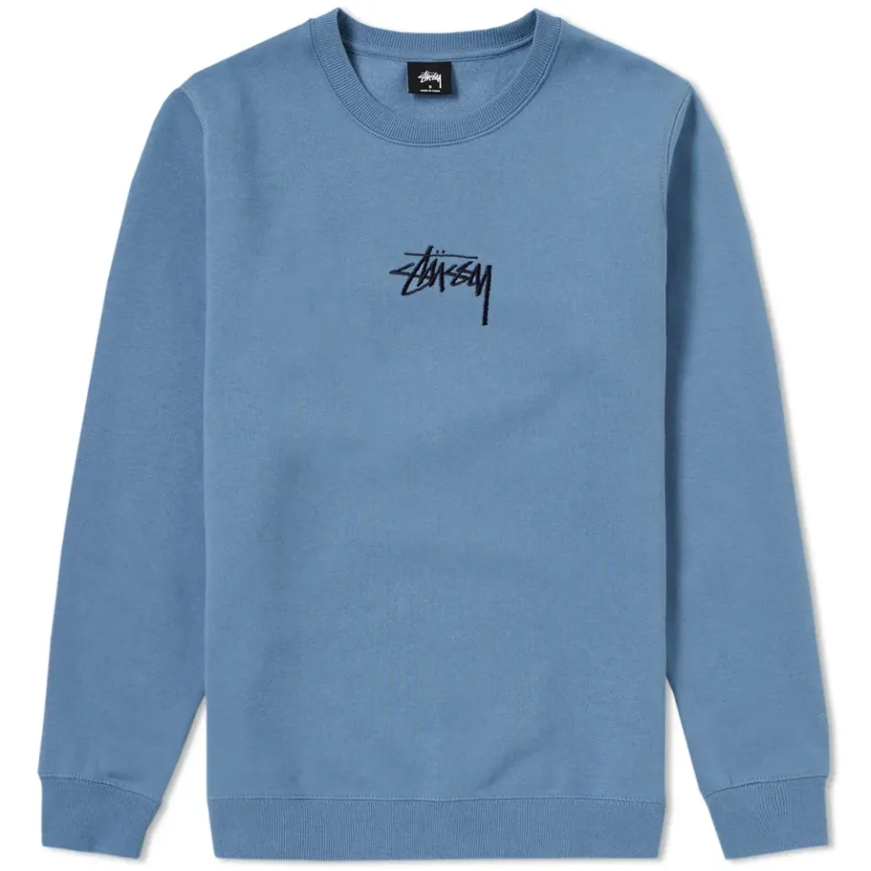 Stock Logo Applique Crew Sweat
