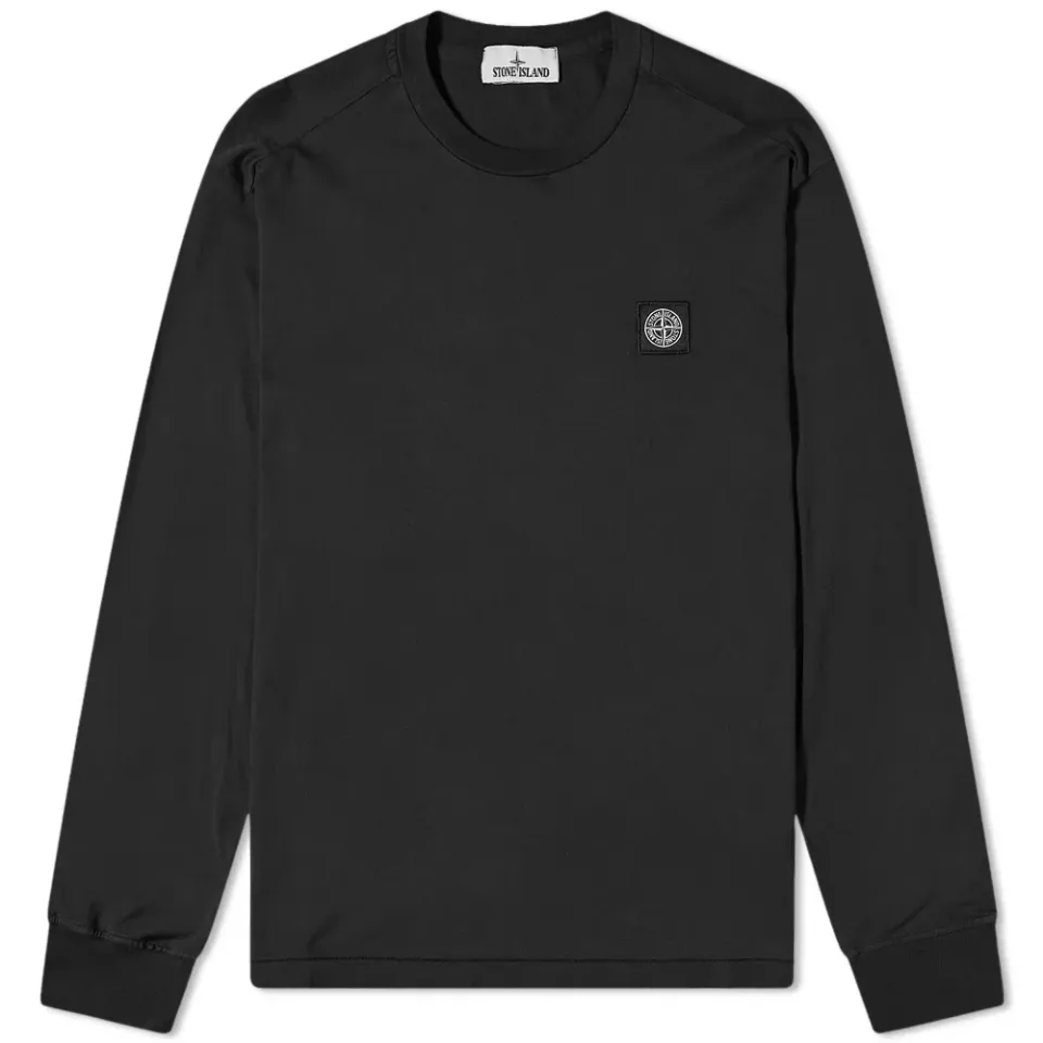 Long Sleeve Patch T-Shirt