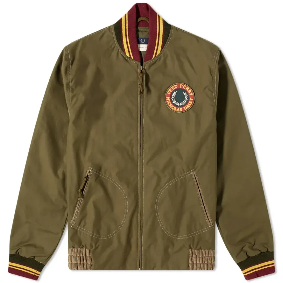 x Nicholas Daley Patch Bomber Jacket