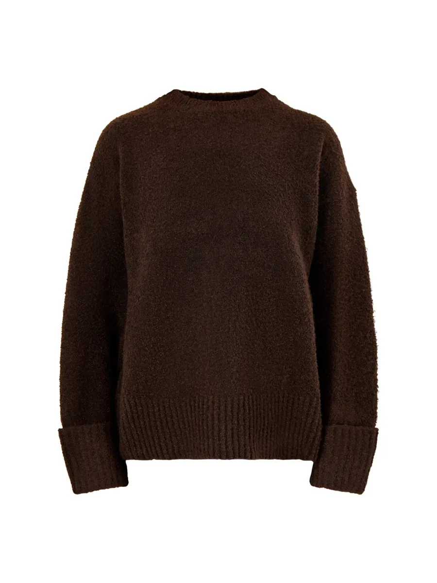 Camille Oversized Borg Jumper