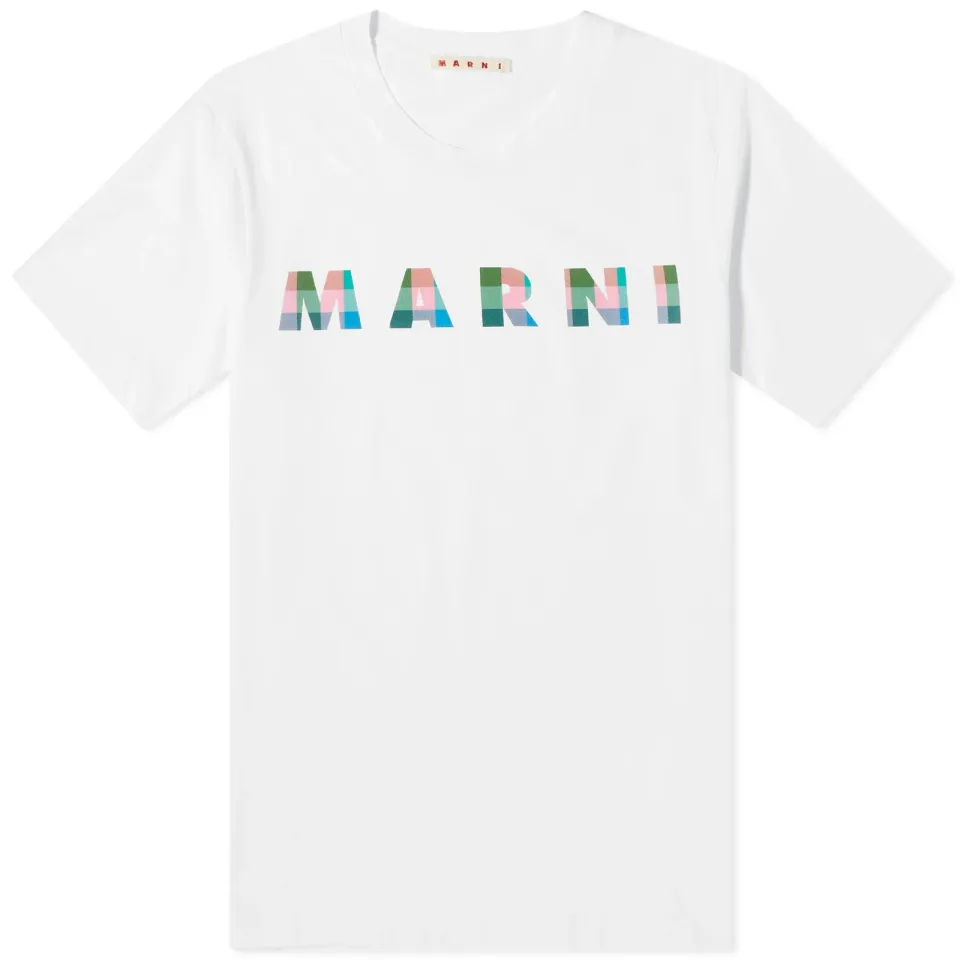 Gingham Logo T-Shirt