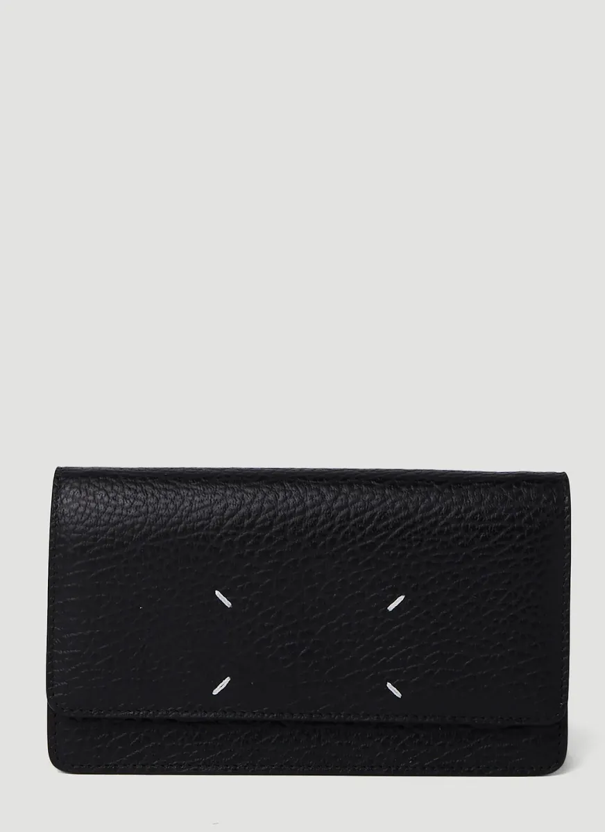 Four Stitch Large Chain Wallet