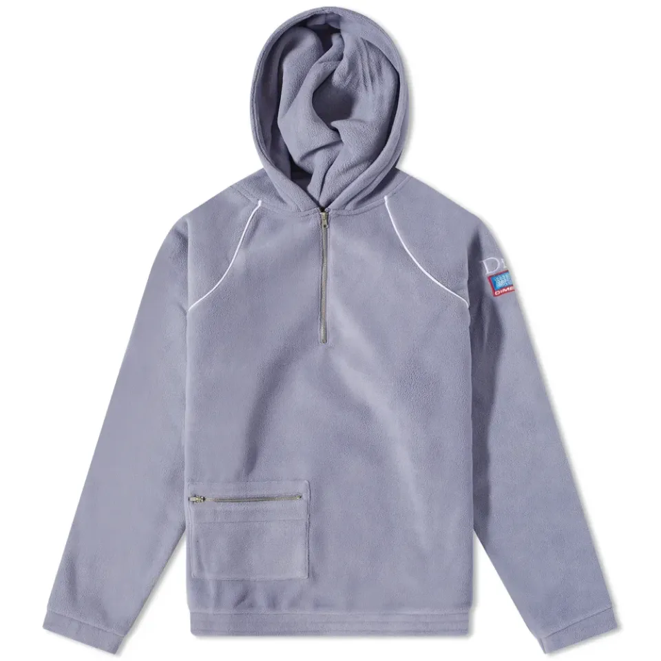 Polar Fleece Half Zip Hoodie