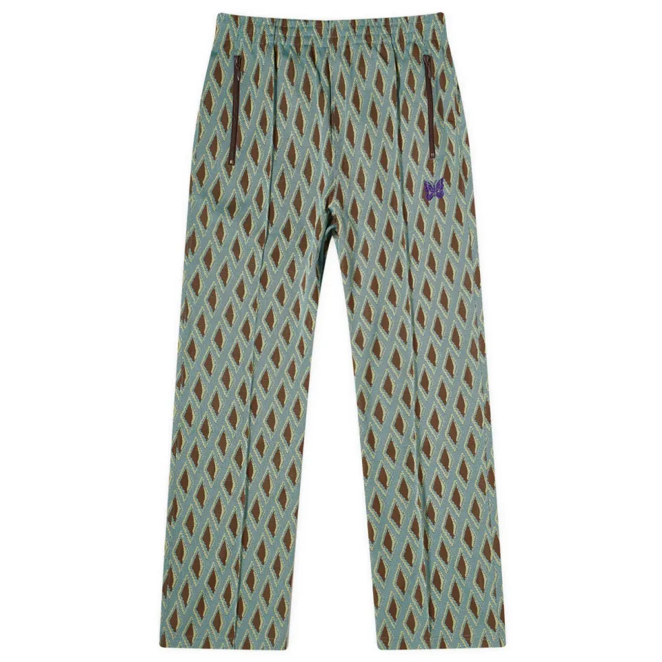 Poly Jacquard Track Pants