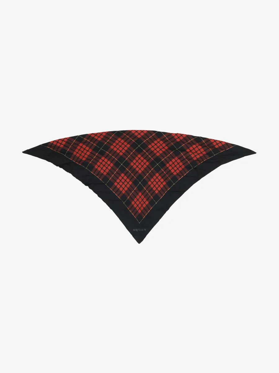 Quilted Tartan Scarf