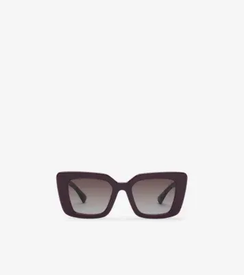 EKD Cat-eye Sunglasses in Plum purple