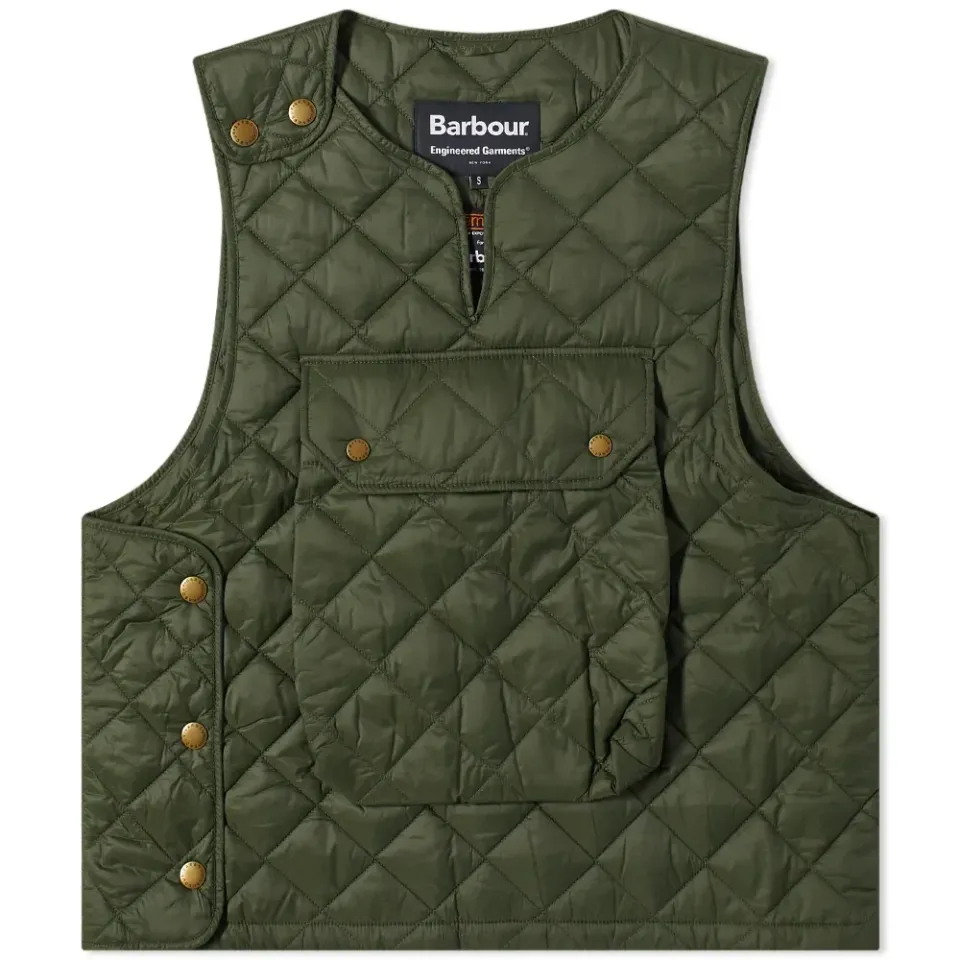 x Engineered Garments Pop Quilted Vest