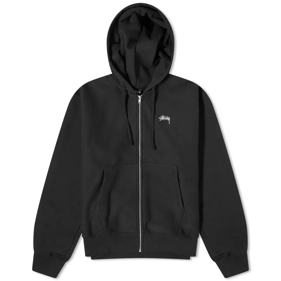 Stock Logo Zip Hoodie