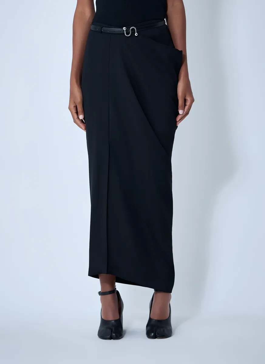 Draping Asymmetric Skirt