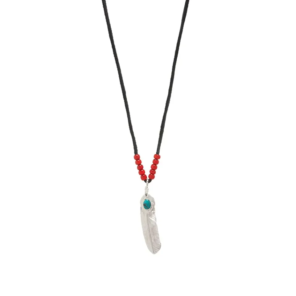 Feather Spacer Combination Necklace