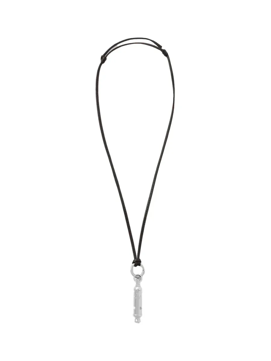 Acme Whistle Necklace Silver