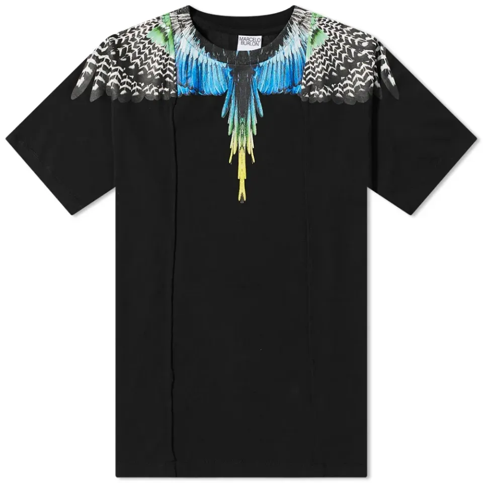 Patchwork Wings Regular T-Shirt