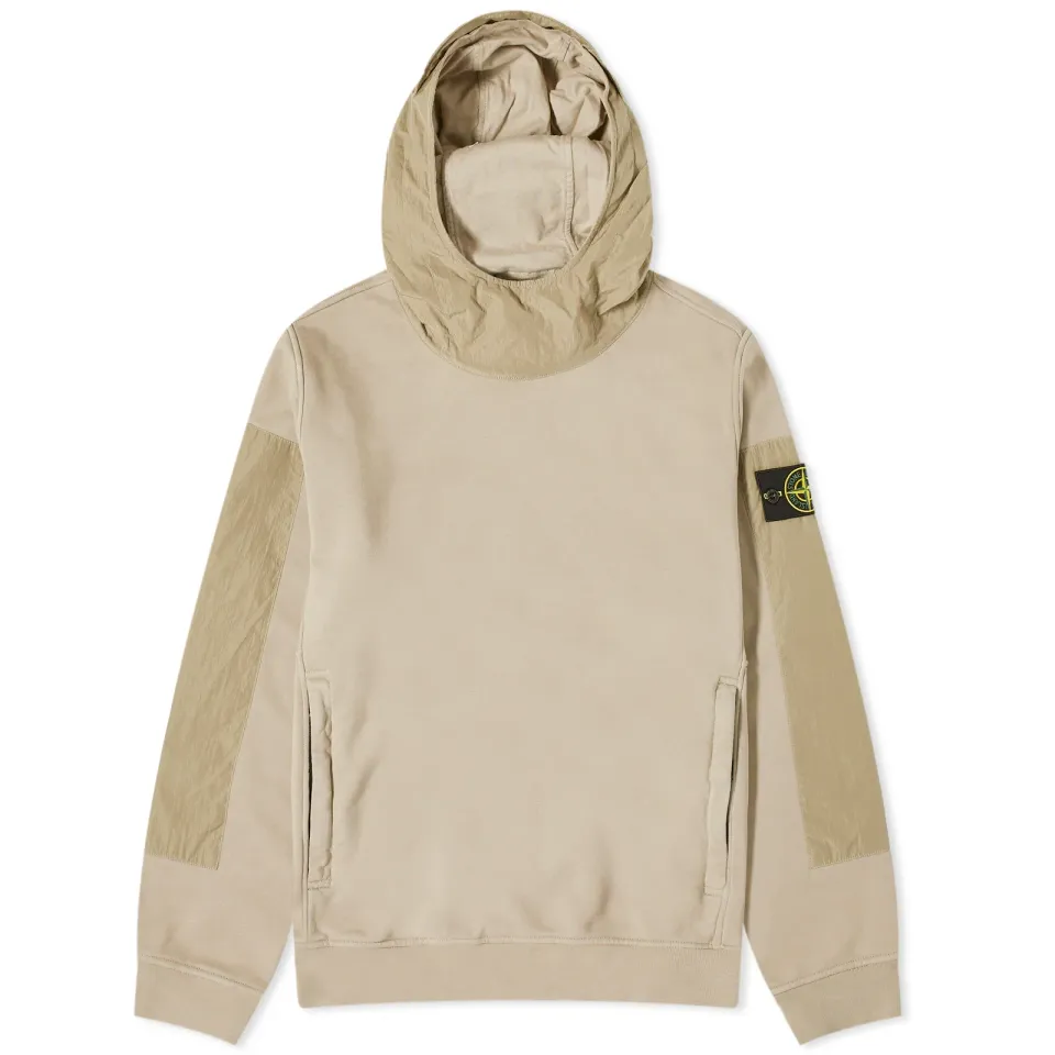 Nylon Hooded Sweat