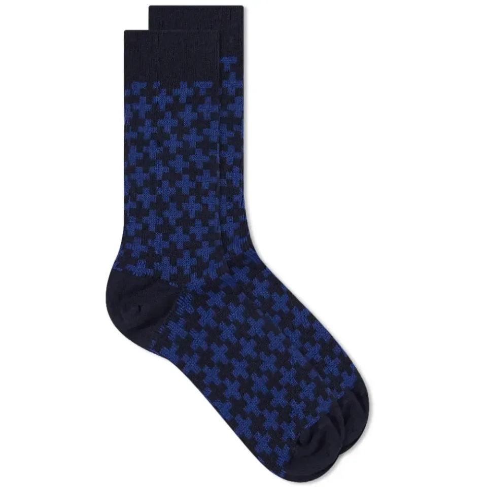 Juji Tsunagi Jacquard Sock