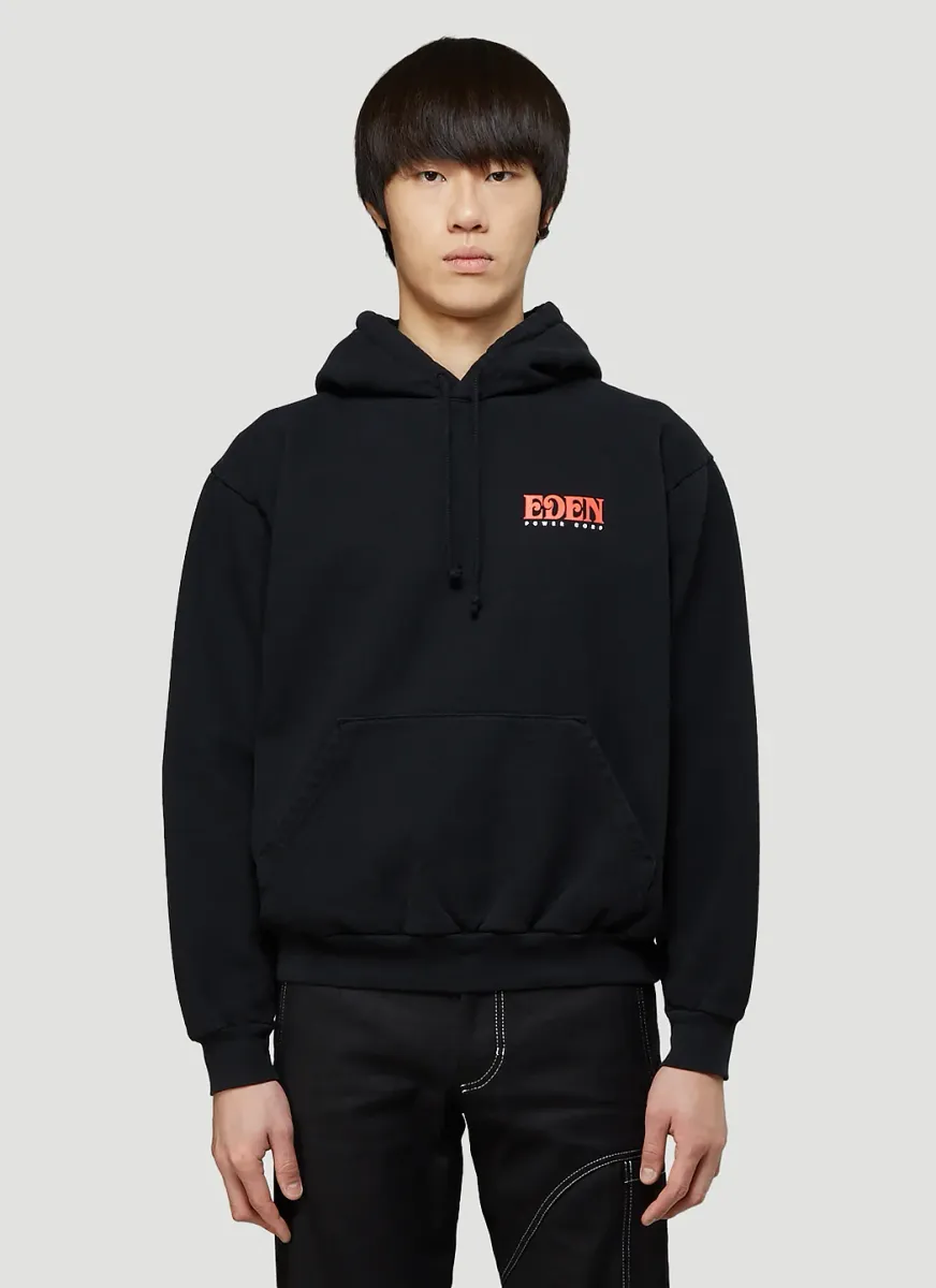 Recycled Logo Hooded Sweatshirt