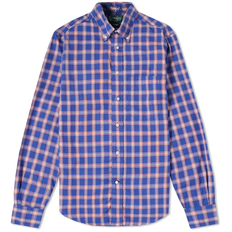 Japanese Blues Madras Shirt