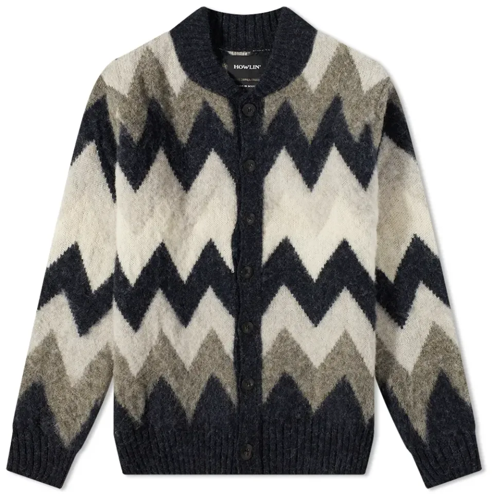 Howlin' Blue Magician Baseball Cardigan