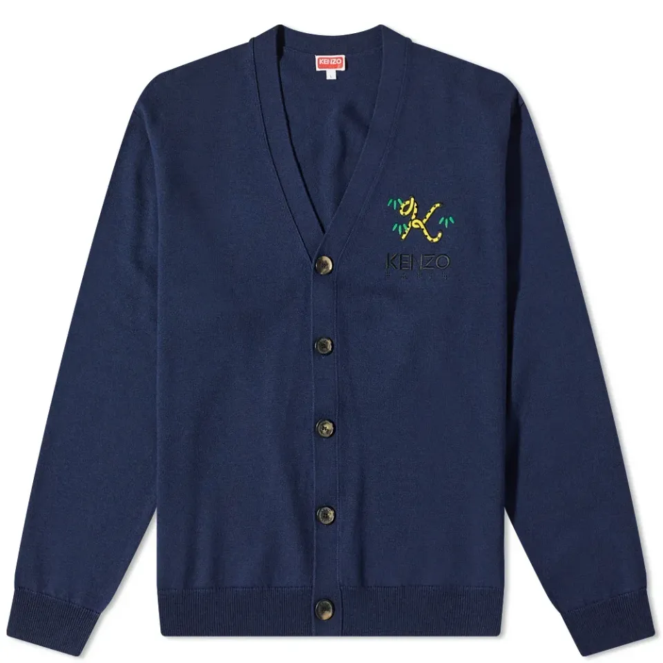 Tiger K Logo Cardigan