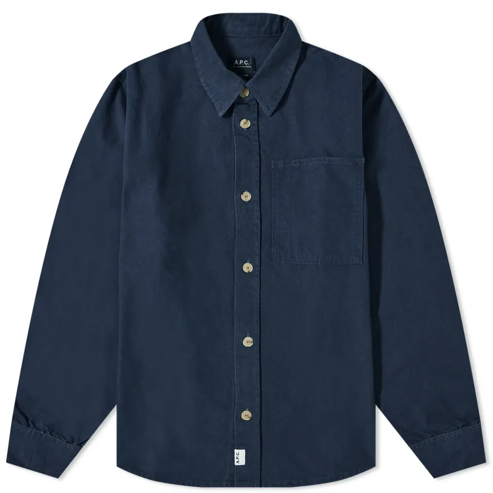 A.P.C. Graham Cavalier Canvas Overshirt